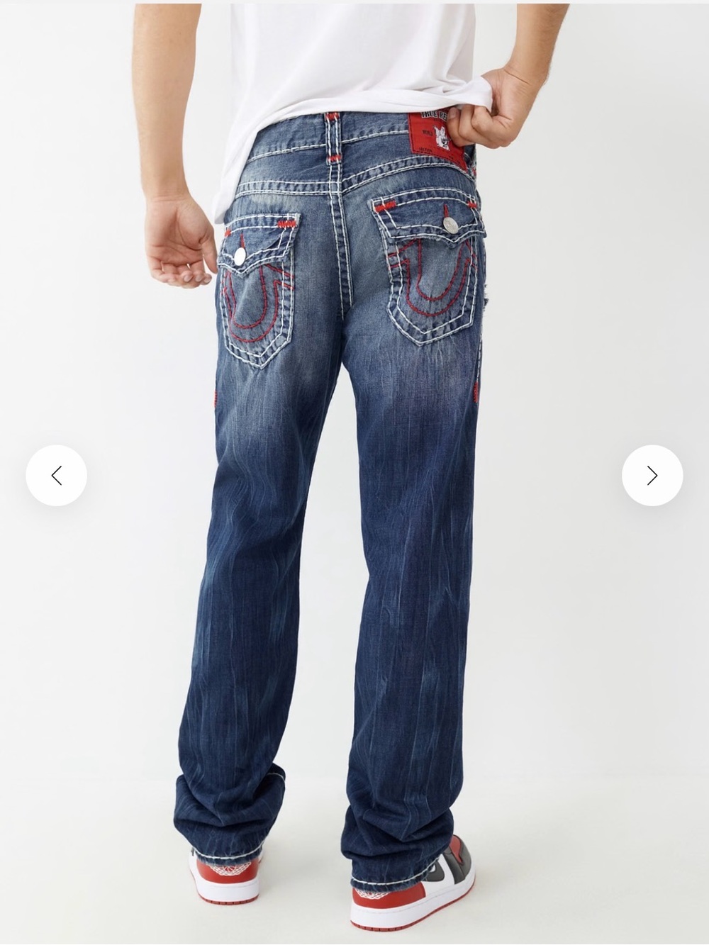 True Religion Ricky Vintage Jeans sz 36